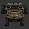 Military Tank With Six Wheeled Camouflage Design Armored Vehicle Top Equipment