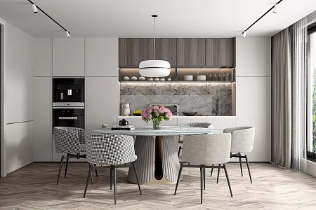 Modern Restaurant 3d model
