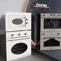 Modern POLLFORM Kitchen Appliances Featuring Oven And Coffee Machine With Sleek Design
