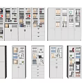 Modern Bookcases In Various Designs With Glass Doors Drawers And Storage Shelves