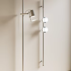 Modern Metal Wall Lamp Long Wall Lamp Tooling Wall Lamp 3d model
