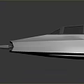 Turret Turntable Railgun Sci-fi Tower Defense Game Tower Defense Sci-fi Turret Game Turret Game Battery 3d model