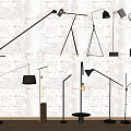 Floor lamp combination modern floor lamp creative lamps 3d model