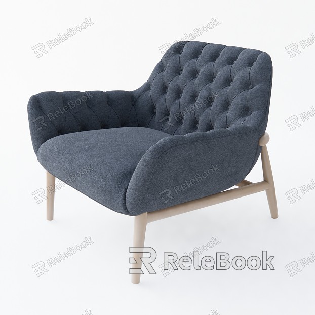 Modern Single Sofa model