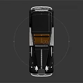Vintage Black Classic Car With Chrome Accents Retro Headlights And Sleek Body Design