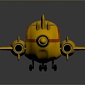 Spaceship Spaceship Aircraft 3d model