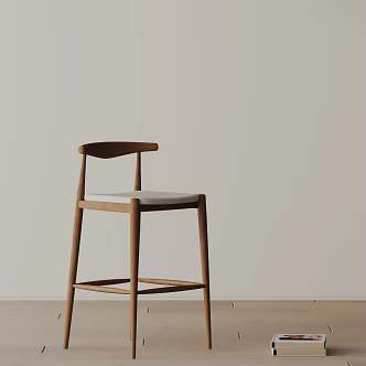 Modern Bar Chair 3d model