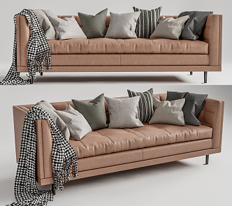 Modern Multiplayer Sofa 3d model