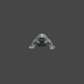 Realistic 3D Model of Komodo Dragon With Detailed Scales And Sharp Claws