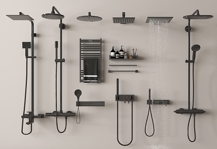 Shower 3d model