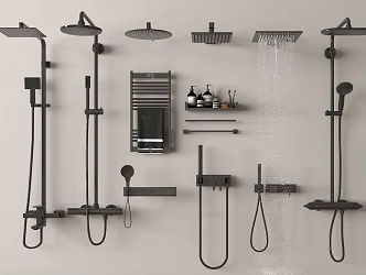 Shower 3d model