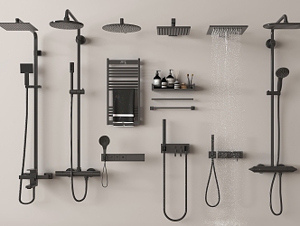 Shower 3d model