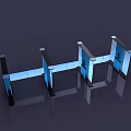 Public Facility Turnstiles Various Designs Security Access Control Systems For Public Areas