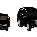 SUV sedan 3d model