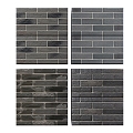 Modern brick wall wall brick red brick wall 3d model