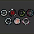 Car Alloy Wheel Rims With Various Stylish Designs And Color Options