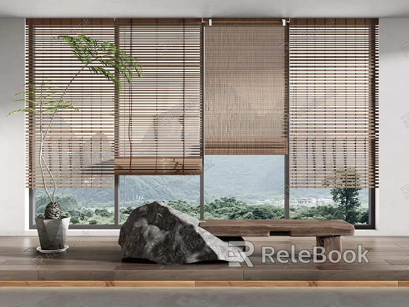 New Chinese Bamboo Shutter model