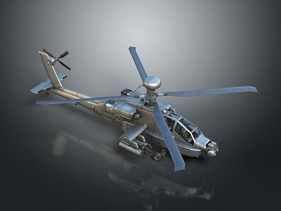 modern helicopter gunship helicopter gunship 3d model