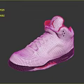 White Red Black Jordan High Top Basketball Sneakers Featuring Logo And Air Cushion Sole Design