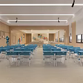 Modern Classroom School Function Classroom Class Classroom 3d model