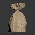 Natural Burlap Storage Bag With Drawstring Closure For Daily Use