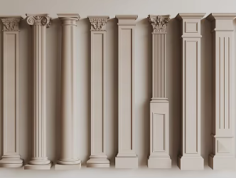 Jane Ou Pillar 3d model
