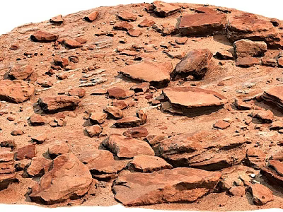 Stone Rock Reef Desert Stone Cliff Cliff Pebbles Gravel Shale Big Stone 3d model