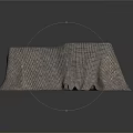 Elegant Checkered Linen Tablecloth For Home Dining Table Soft Fabric