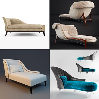 Chaise chaise sofa 3d model