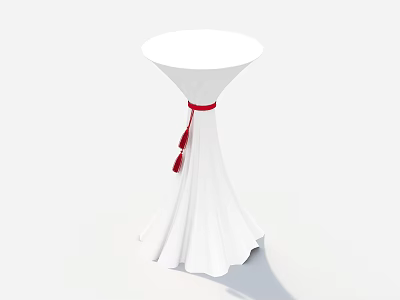 Modern bar table pendant style dinner common activities outdoor conference exhibition tour shopping mall 3d model