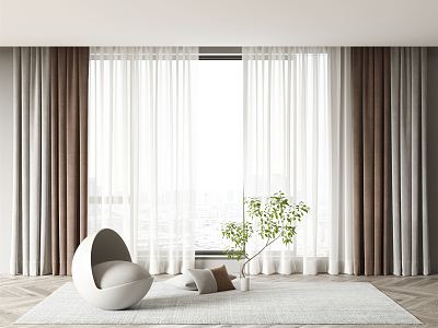 Modern Curtains model