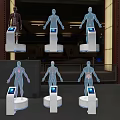 Interactive Medical Anatomical Display Devices With Digital Screens And Human Body Models