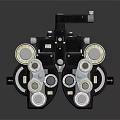 Professional Medical Optical Equipment With Multiple Metallic Knobs And Lenses