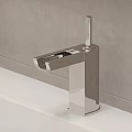 Elegant Modern Chrome Bathroom Sink Faucet With Sleek Polished Contemporary Design