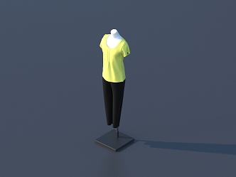 Modern Clothing Model 3d model