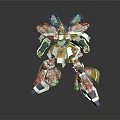 Modern Transformers Gauda Warrior Gauda Mecha Warrior 3d model