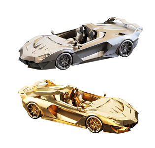 Modern toy car Lamborghini convertible super running toy 3d model