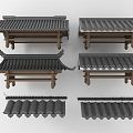 Chinese eaves 3d model