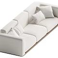 Modern Multiplayer Sofa 3d model