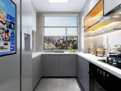 Modern Kitchen model