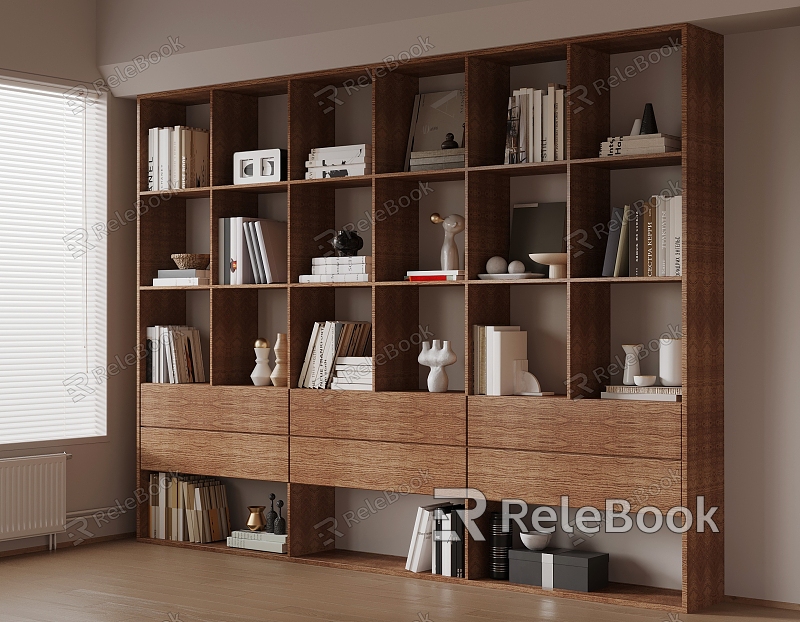 New Chinese Bookcase model