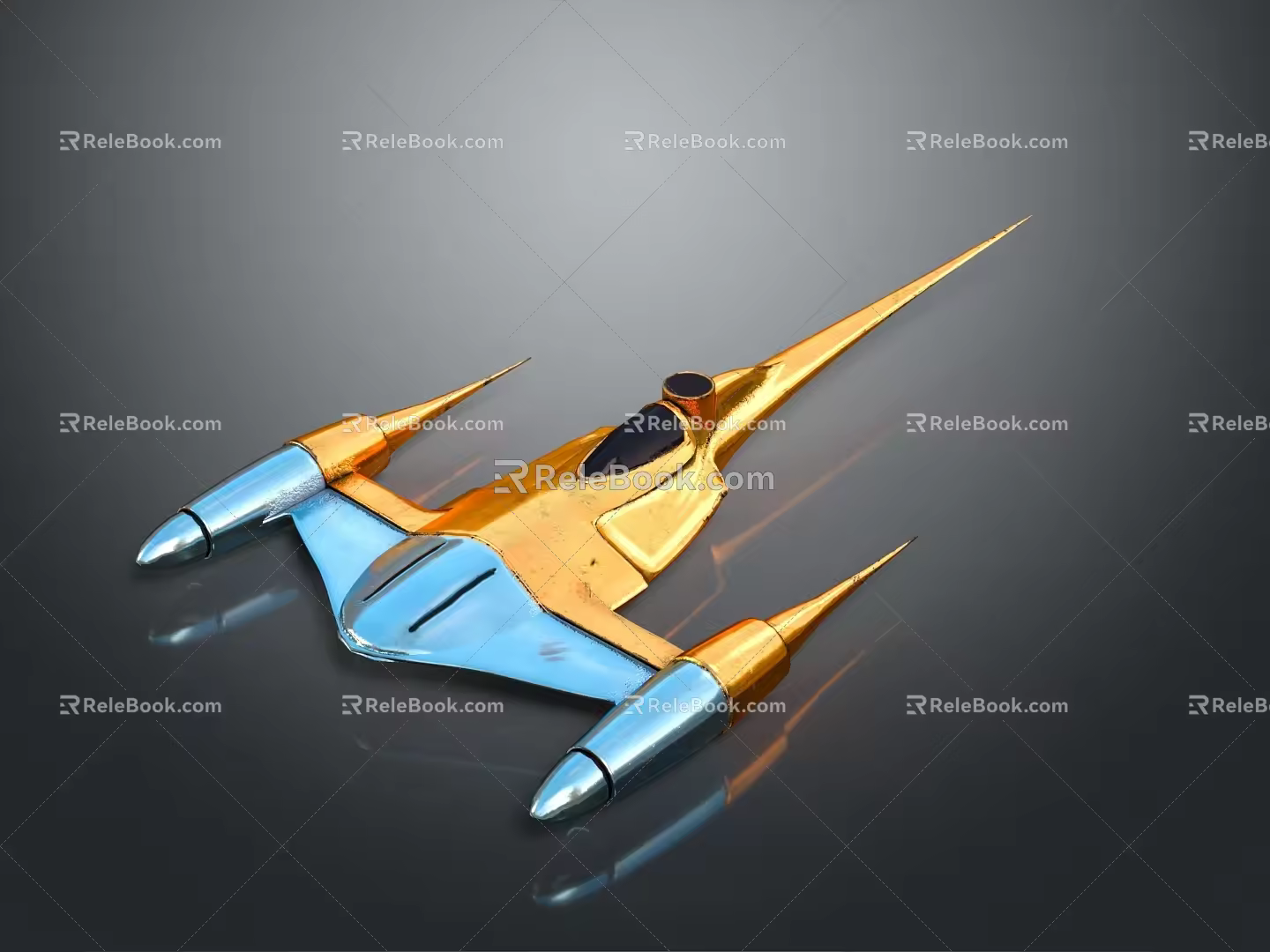 Spaceship Spacecraft 3d model