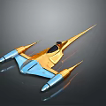 Spaceship Spacecraft 3d model