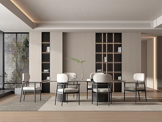 Modern Restaurant 3d model