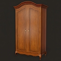 wooden cabinet 3d model