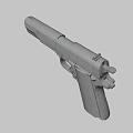 Weapon class pistol 3d model