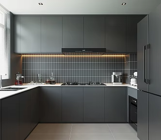 Modern Kitchen Home Kitchen 3d model
