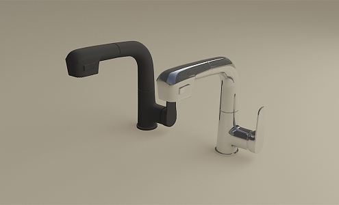 Modern faucet basin faucet 3d model