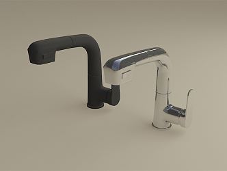 Modern faucet basin faucet 3d model