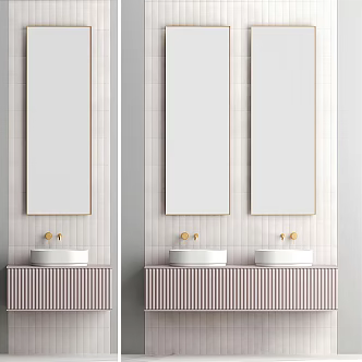 Modern sink 3d model